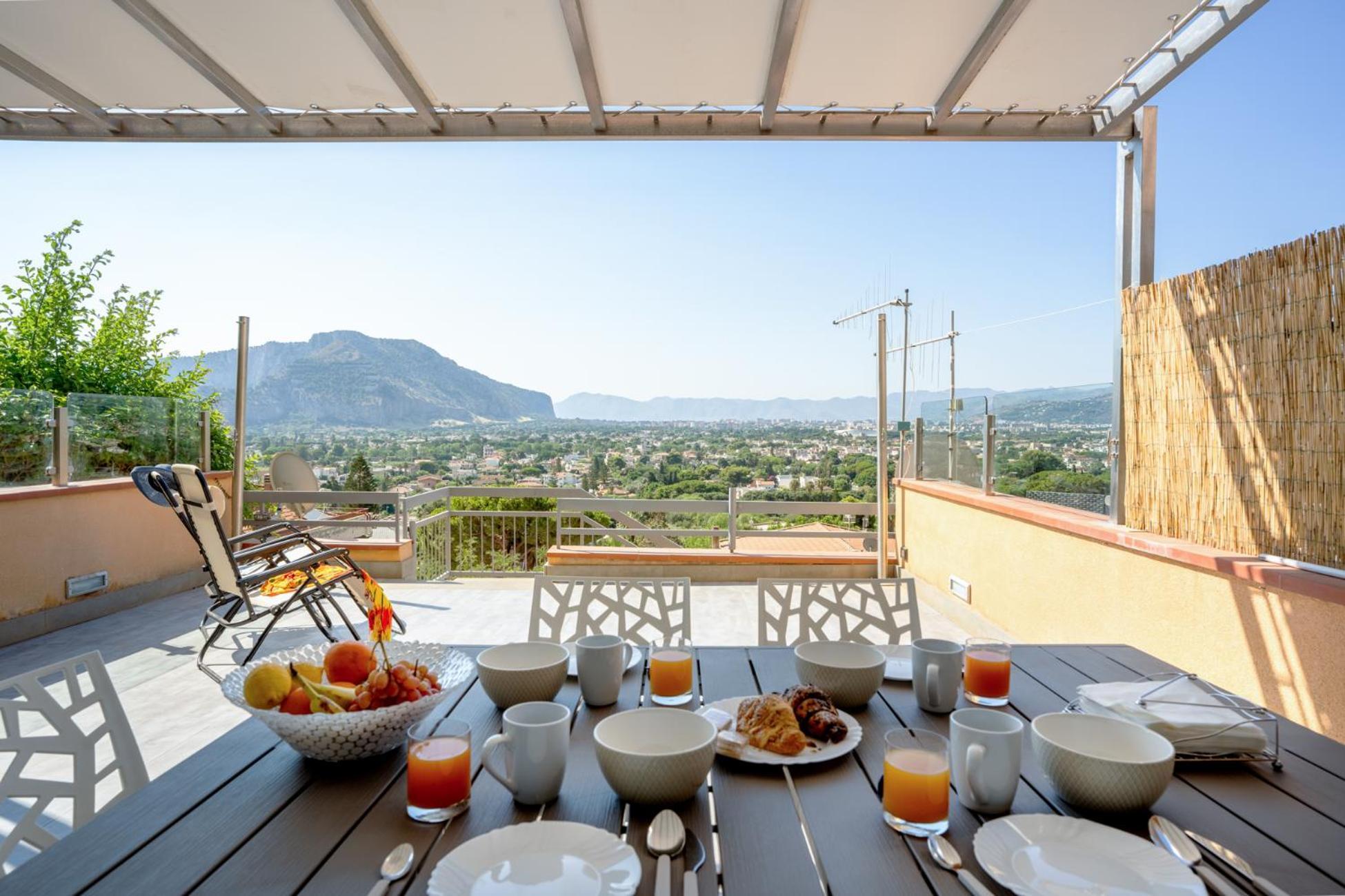 Appartement Lollo's Terrace Panoramic View Palermo
